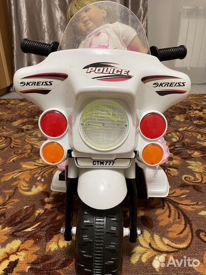 Детский мотоцикл на аккумуляторе