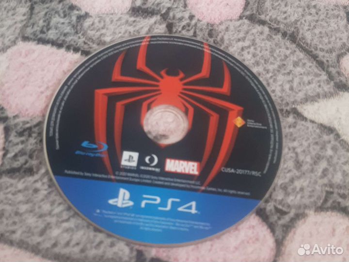 Игра для приставки ps4 spider man miles Morales