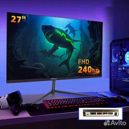 Мониторы для компьютера 24-32 дюйма FHD, 2К