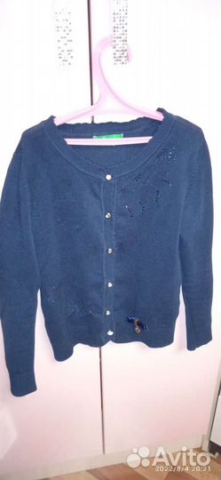 Школьная одежда, джинсовая рубашка от 128 до 140