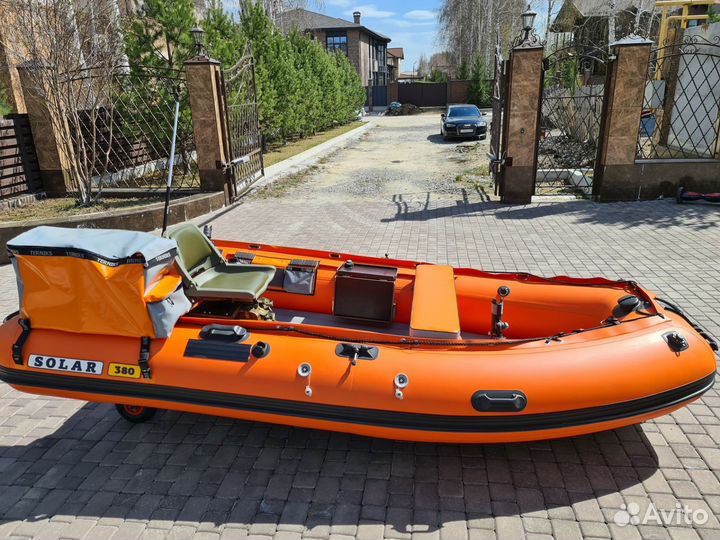 Лодка пвх нднд с мотором Solar 380K Максима