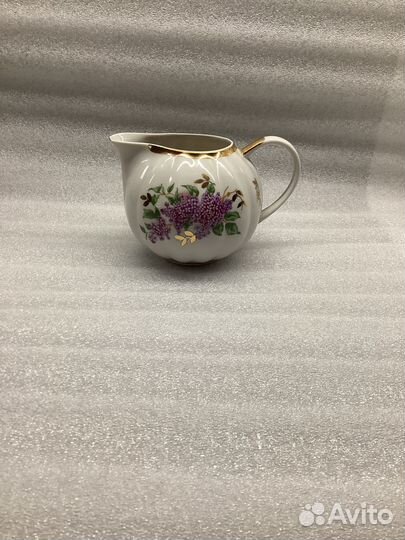 Молочник «Сирень» Дулево 1968 год