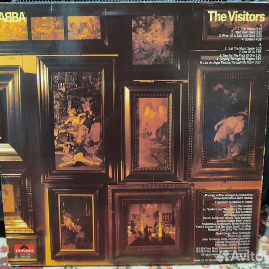 Abba – The Visitors 1981 немецкое издание