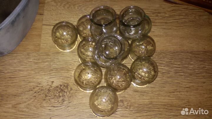 Банки медицинские стекло СССР