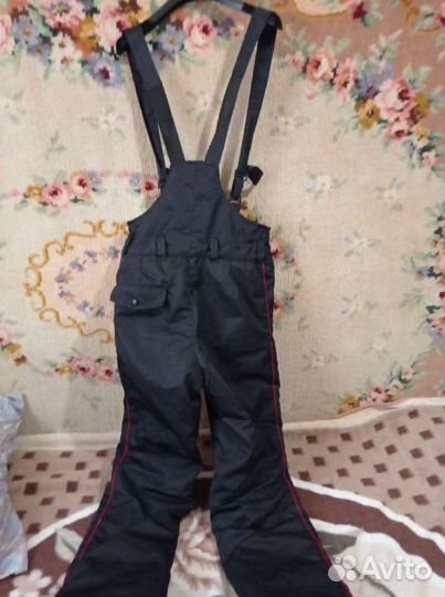 Мужской тёплый комбинезон, рабочий спецодежда