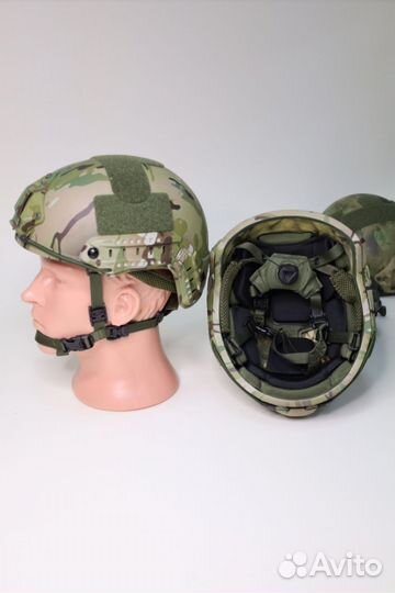 Шлем, каска. бр-1 Безухий и полноухий. Арамид