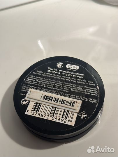 Матовая компактная пудра sephora