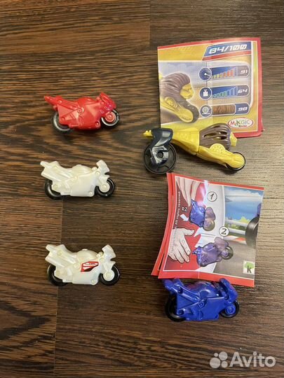 Киндры много разных