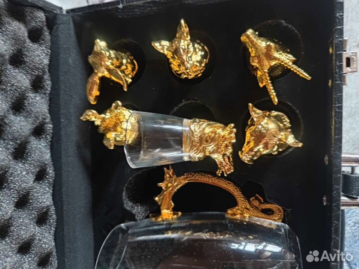 Набор рюмок перевертышей подарочный