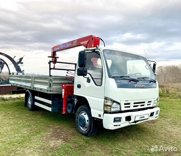 Isuzu NKR с КМУ, 2008