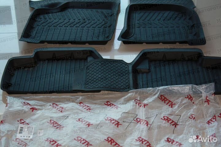 Коврик ваз-2110-12 салона резина 2110-11,12 (1995