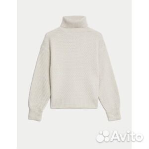 Текстурированный джемпер с высоким воротником Mark