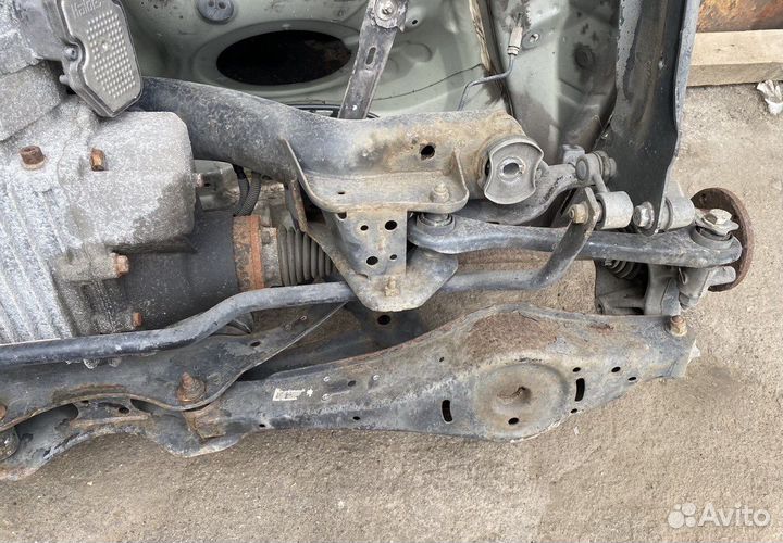 Задняя тележка полный привод vw passat b6 b7 cc