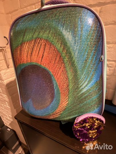 Школьный ранец hatber перо жар-птицы