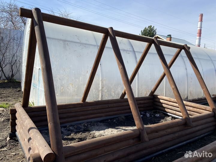 Парник- огуречная грядка