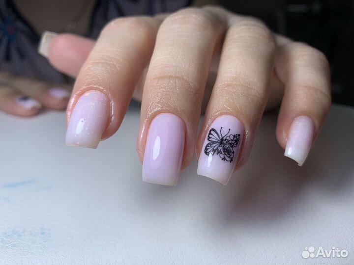 Маникюр, Наращивание