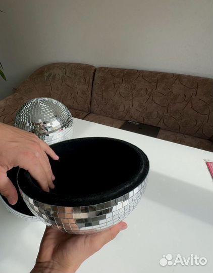 Шкатулка из диско шара