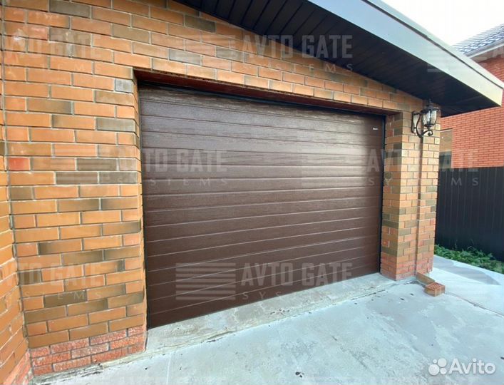 Гаражные секционные ворота
