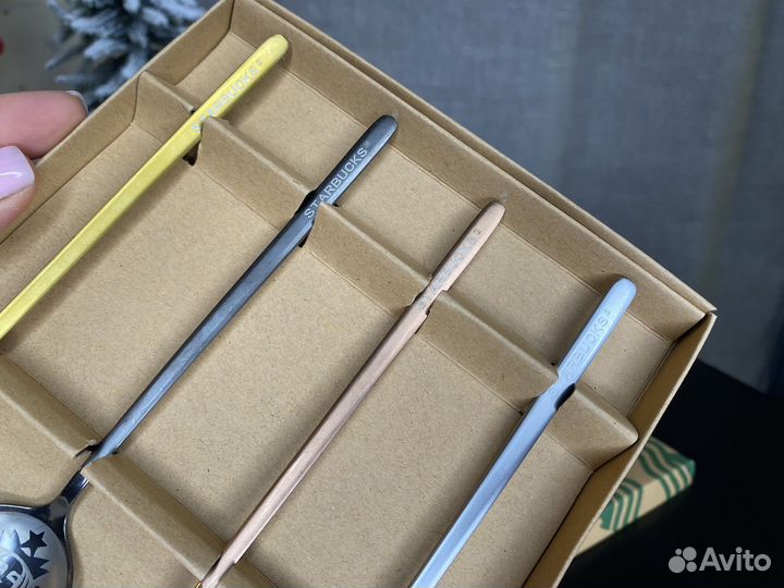 Starbucks набор ложки новые старбакс