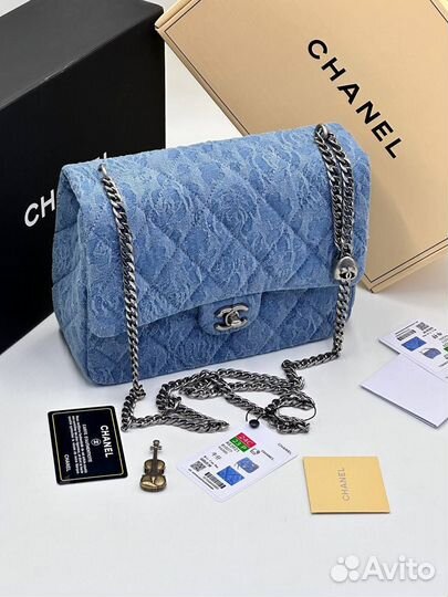 Сумка chanel натуральная кожа