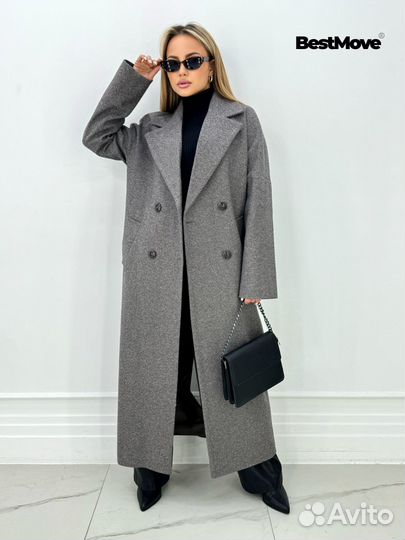 Пальто женское демисезонное длинное oldmoney
