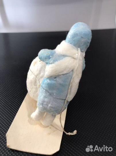 Елочные игрушки СССР вата и папье-маше