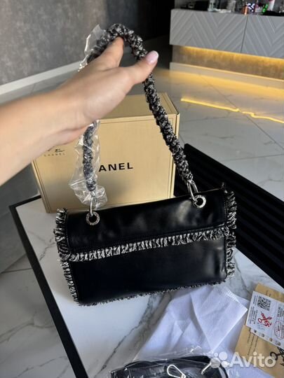 Сумка chanel натуральная кожа