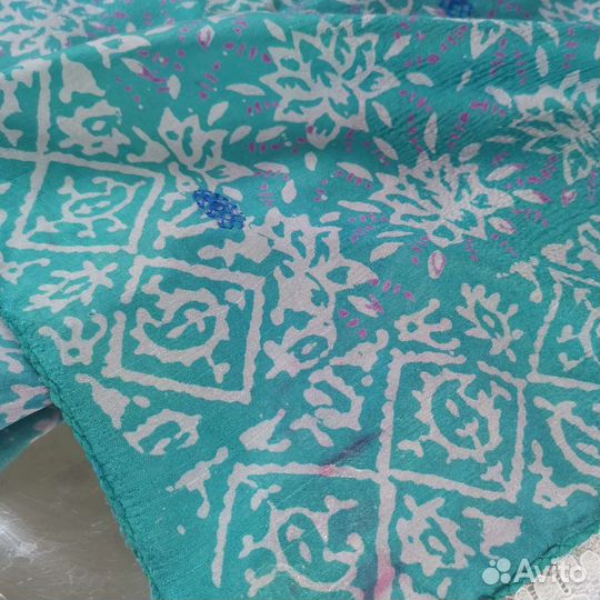 Красивый Индия платок хлопок Шёлк