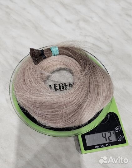 Волосы натуральные премиум 70 см для наращивания