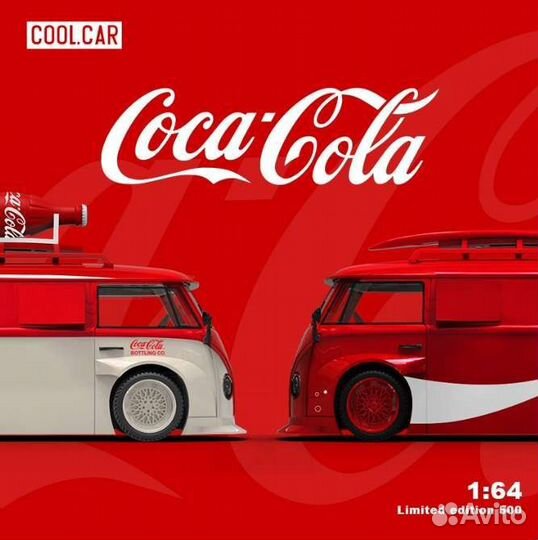 Модель VW T1 Coca-Cola 1:64