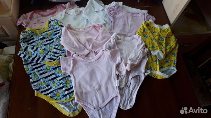 4 пакета вещей на девочку