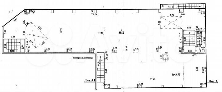 Сдам торговое помещение, 750 м²