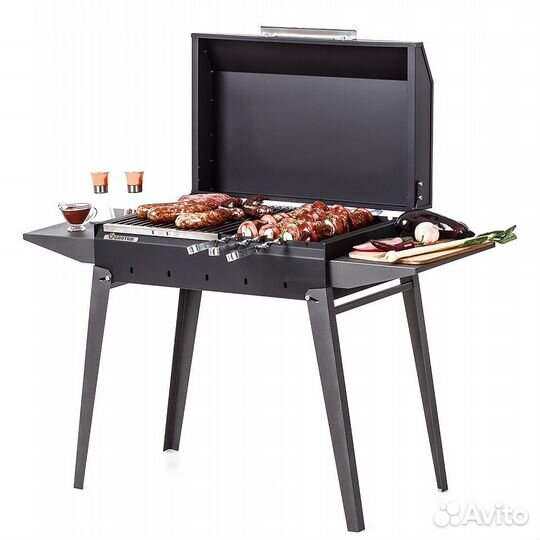 Мангал-гриль разборный