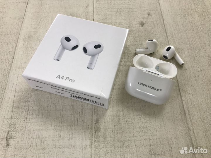 Гарнитура Беспроводная TWS A4Pro (белый)