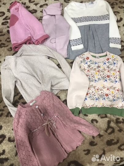 Вещи пакетом на девочку 92 98