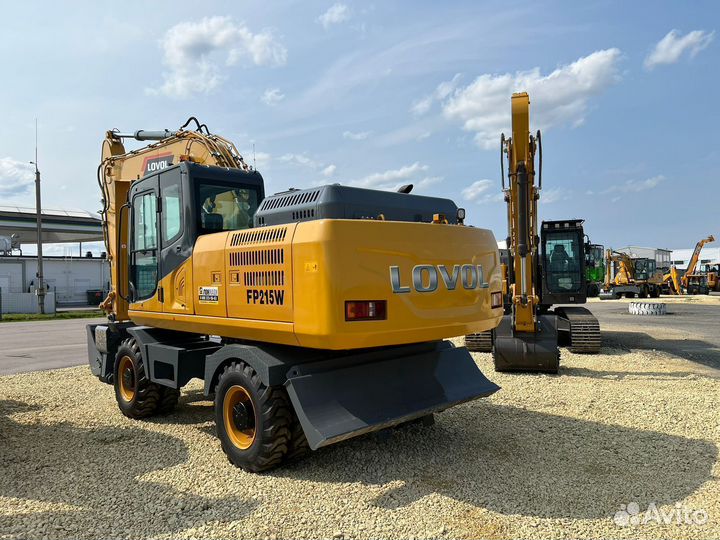 Колёсный экскаватор Lovol FP215W, 2023