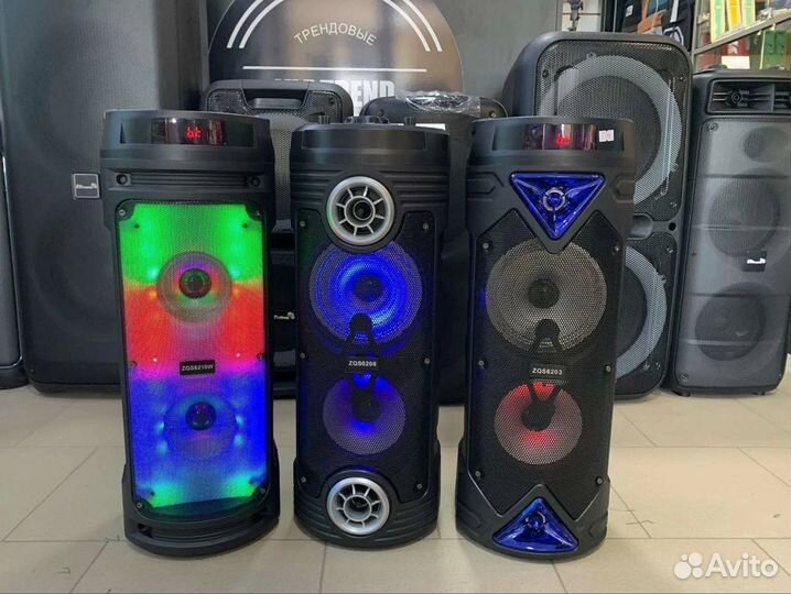 Портативные колонки Эльтроник и BT Speaker Новые