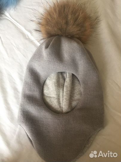 Шапка зимняя десткая