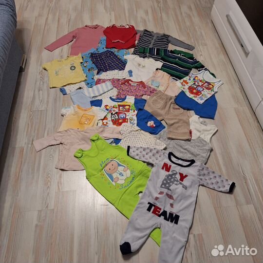 Детские вещи рост от 50 до 60см