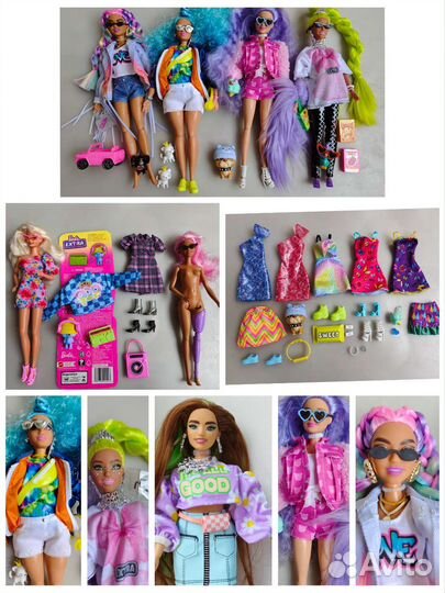 Барби экстра новинки одежда для кукол