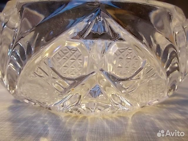 Пепельница хрусталь Чехия/Югославия СССР Винтаж