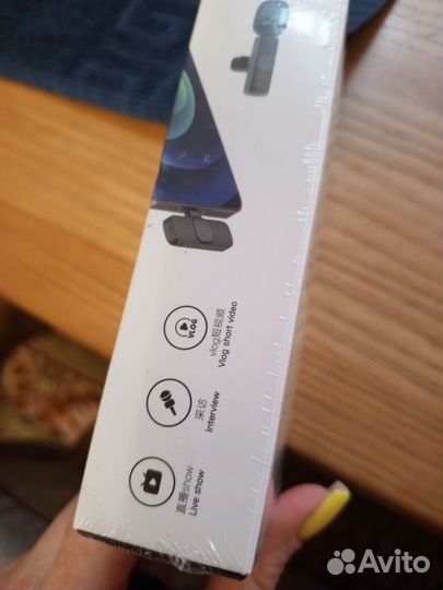 Микрофон петличный Wireless Microphone K8