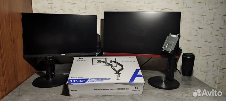 Продам монитор аос G2490W1G4, 1920х1080, 144 Гц