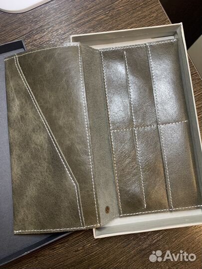 Кожаное портмоне