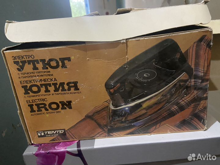Утюг СССР новый