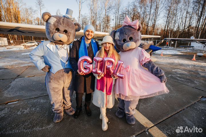 Гендер пати с самолётом в Москве