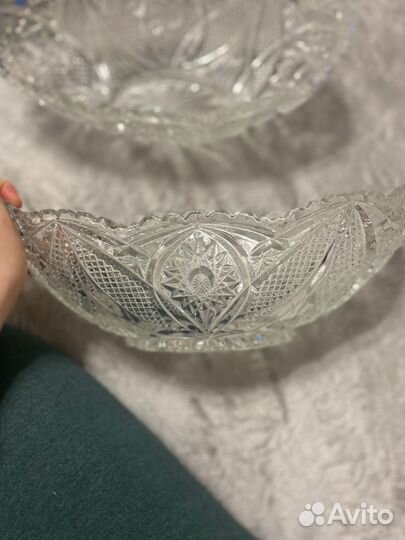Хрустальная салатница
