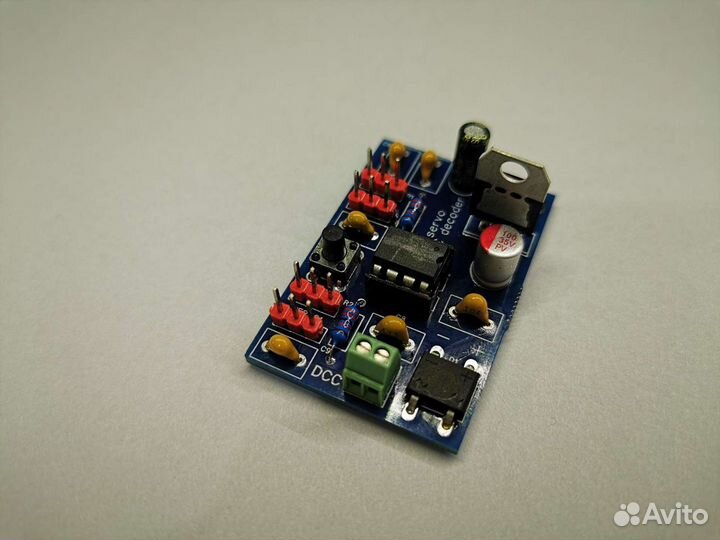 Декодер DCC для 4х сервоприводов