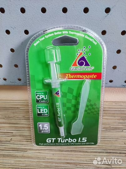 Термопаста Glacialtech GT Turbo 1.5 шприц 1.5гр. A
