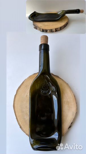 Тарелка бутылка винная